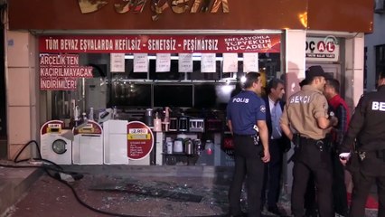 Bursa'da çay ocağındaki patlama yangına neden oldu