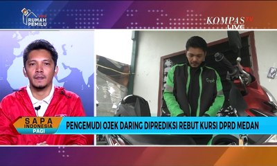 Mengulik Kisah Mitra Ojek Online Diprediksi Lolos Menjadi Anggota DPRD Medan