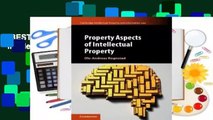 [BEST SELLING]  Property Aspects of Intellectual Property by Ole-Andreas Rognstad