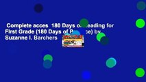 Complete acces  180 Days of Reading for First Grade (180 Days of Practice) by Suzanne I. Barchers