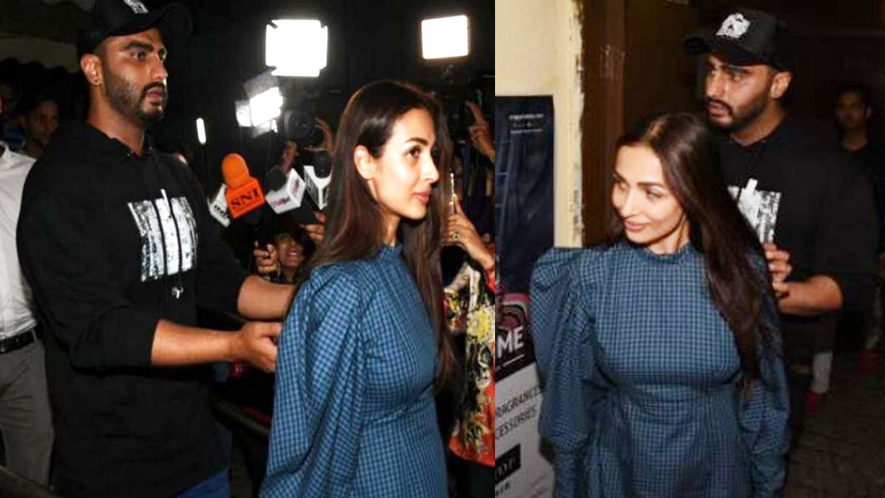 Arjun Kapoor turns Malaika Arora's protective boyfriend; Watch Video | FilmiBeat