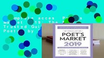 Complete acces  Poet's Market 2019: The Most Trusted Guide for Publishing Poetry by Robert Lee
