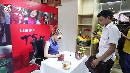 Mỹ Tâm xinh đẹp trong ngày ra mắt album vol 8