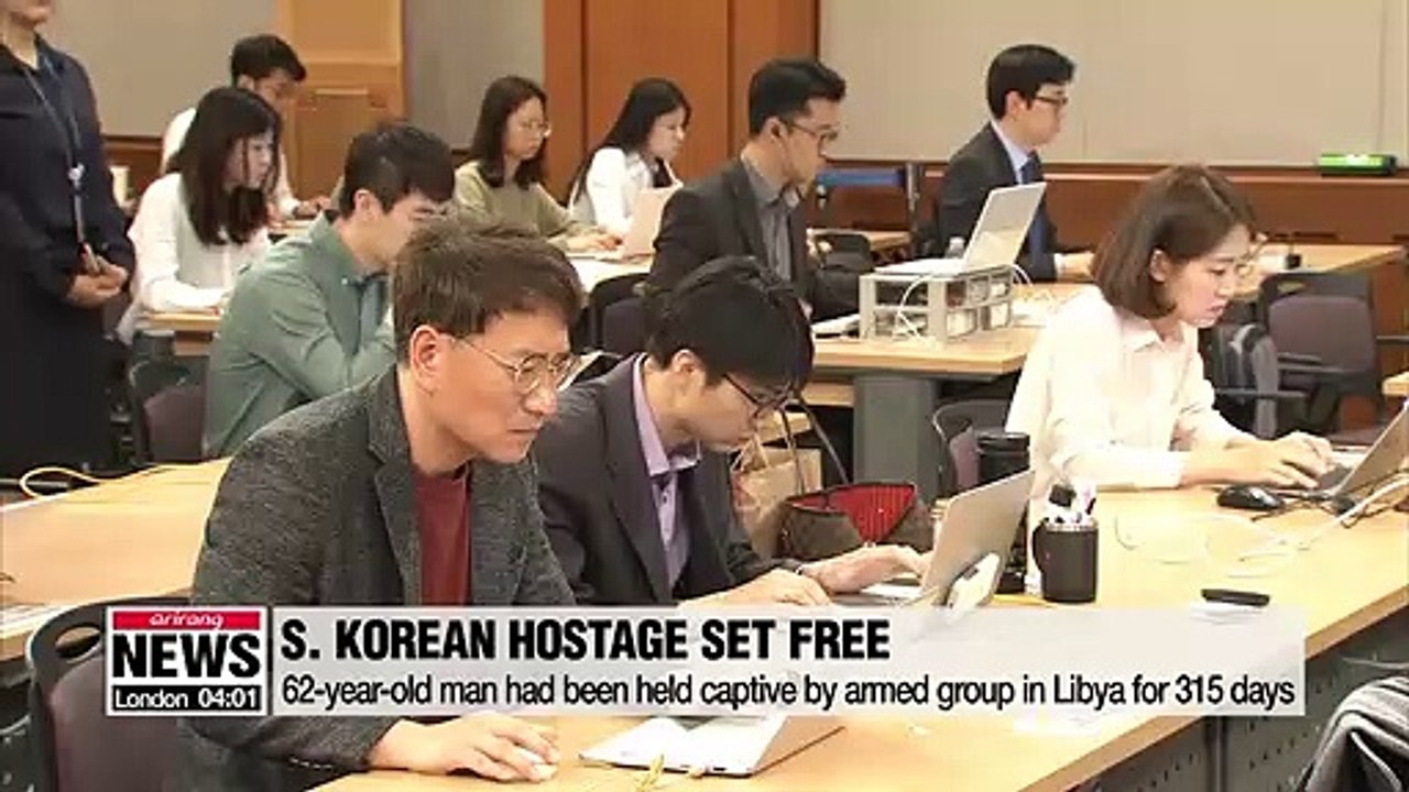 S. Korean hostage in Libya freed after 315 days held captive: Blue House