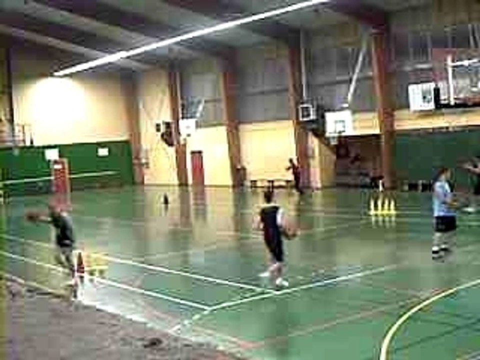 Entrainement basket