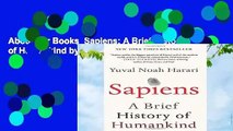 About For Books  Sapiens: A Brief History of Humankind by Yuval Noah Harari