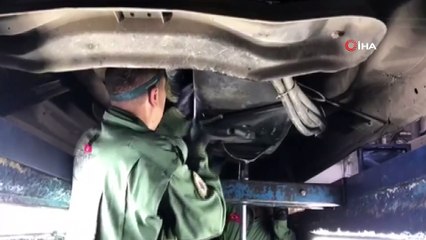 Yakıt deposunda soğanla kokusu engellenen 31 kilo eroin ele geçirildi