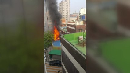 인천 부평동 주택서 화재...1명 다쳐 / YTN