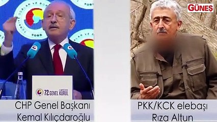 Bayraktar'ın bulup F-16'larımızın vurduğu terörist Rıza Altun, CHP ile beraber hareket etmişti