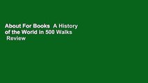 About For Books  A History of the World in 500 Walks  Review