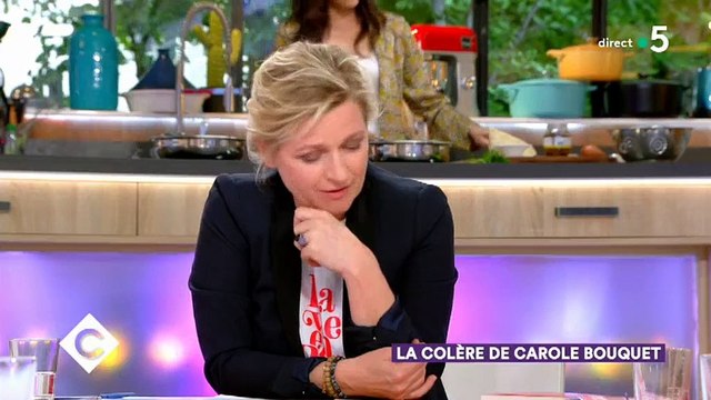 C à vous retrouve une archive où Carole Bouquet évoquait les enfants maltraités face... à Thierry Beccaro ! Vidéo