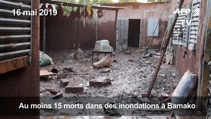 Mali: au moins 15 morts dans des inondations à Bamako