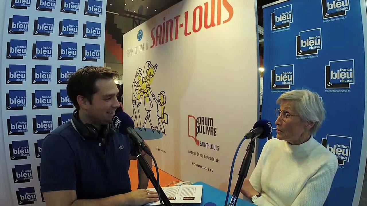 Florence Hugodot au Forum du Livre de Saint-Louis