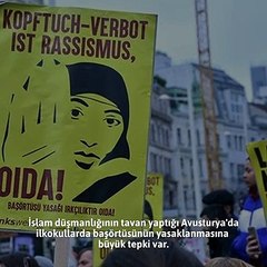 Başörtüsü yasağına tepki