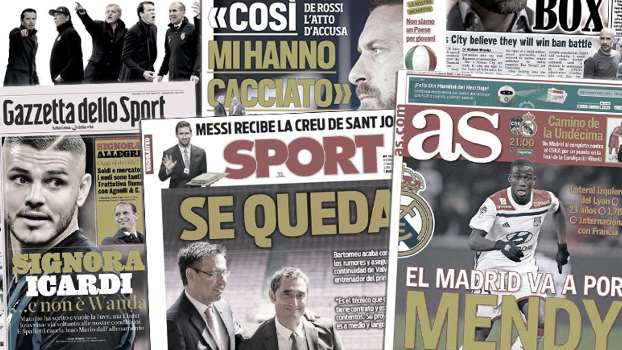 Mauro Icardi sait où il veut jouer la saison prochaine, Daniele De Rossi règle ses comptes avec l’AS Roma