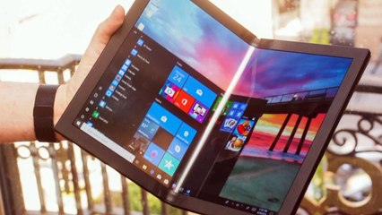 Chinese Tech Company Lenovo Launches World’s First Laptop with Foldable Display, Lenovo 2019