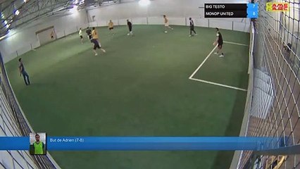 But de Adrien (7-8) - BIG TESTO Vs MONOP UNITED  - 16/05/19 20:00 - LIGUE 3 - Poitiers Game Parc