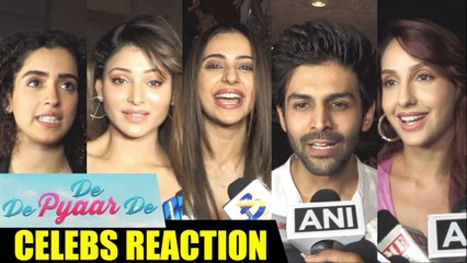 Bollywood CELEBS Movie Review On Ajay Devgn's De De Pyar De