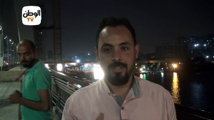سيلفي وتمشية وهوا.. زوار ممشى كوبري تحيا مصر: قصر النيل راحت عليه