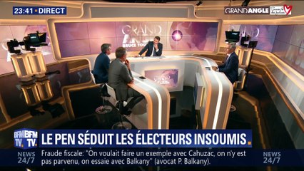 Le Pen séduit les Insoumis