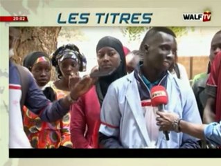 Journal 20H du 16-mai-19 sur WalfTV