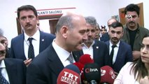 İçişleri Bakanı Soylu:  'Türkiye'nin terörle mücadelesi aynı şekilde devam etmektedir ve özellikle şunun altını çizerek söylüyorum, bugün sabah dahi Şırnak'ta 3 terörist etkisiz hale getirildi. Hiç kimse bulanık suda bal