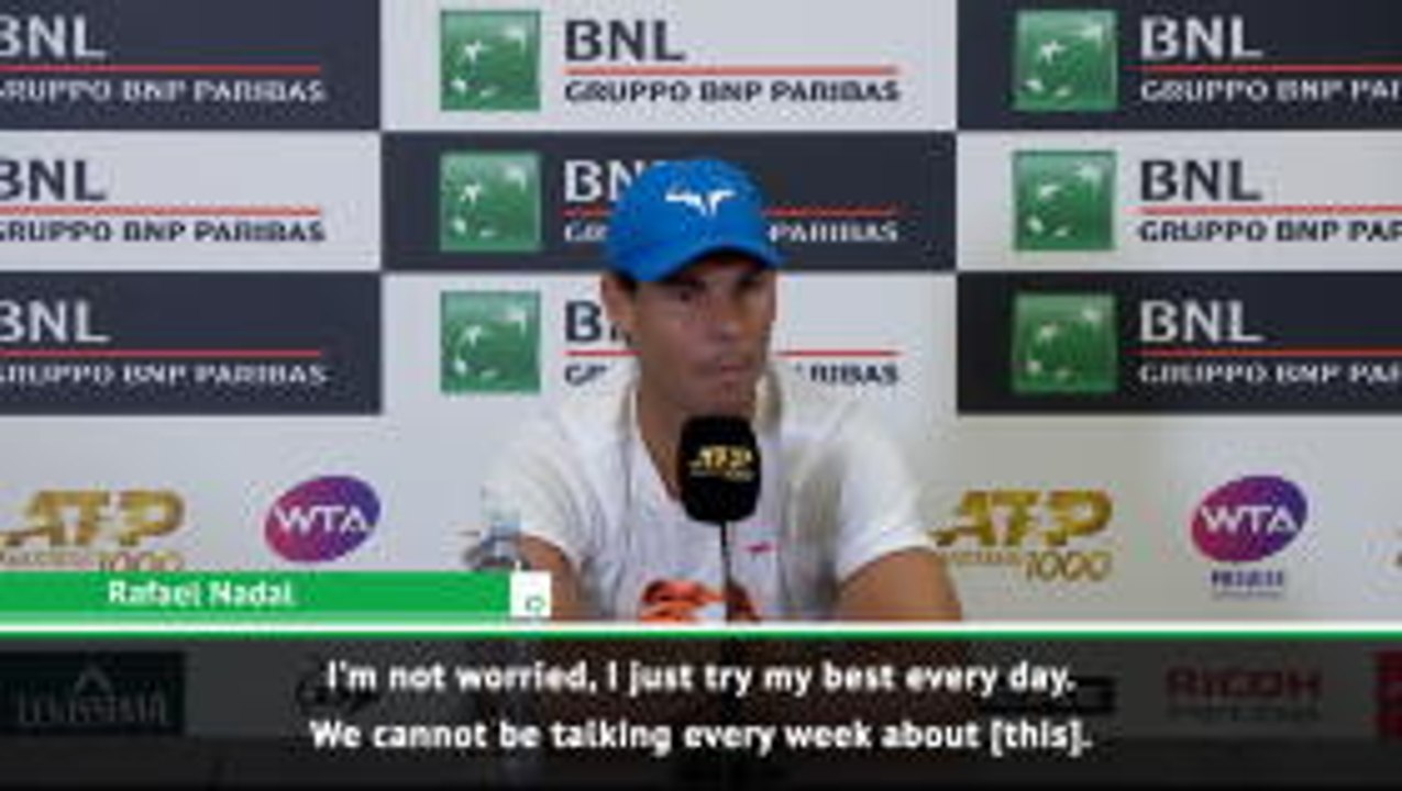 Nadal brushes off questions over confidence