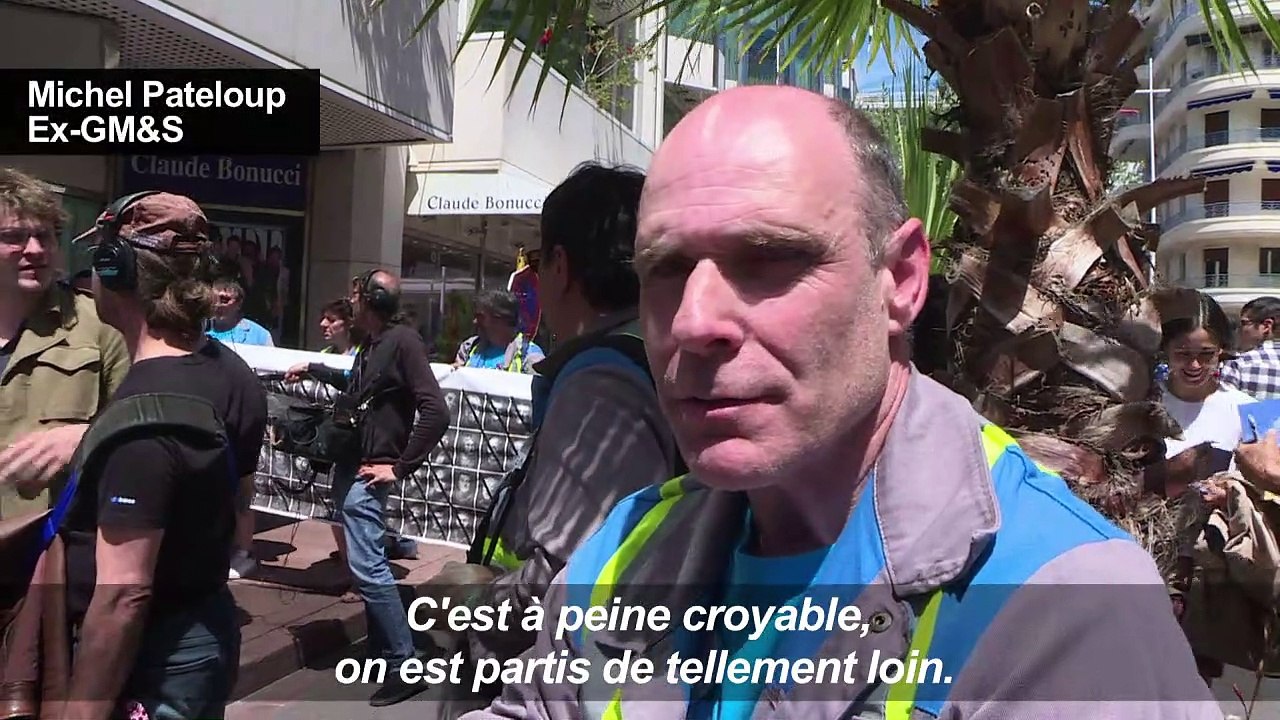 Festival de Cannes: les ex-GM&S arrivent sur la Croisette