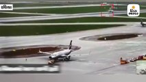 મોસ્કો પ્લેન દુર્ઘટનાનો નવો વીડિયો સામે આવ્યો, રનવે પર ત્રણવાર પટકાયું હતું