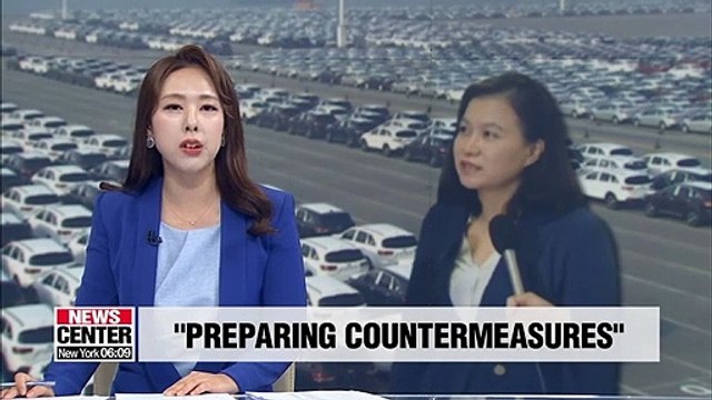 Korean gov't to prepare countermeasures for Washington's expected auto tariffs decision