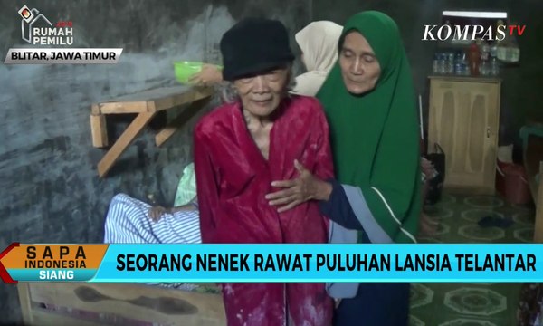 Seorang Nenek Rawat Puluhan Lansia Terlantar
