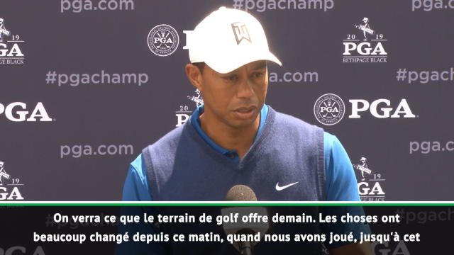 Woods : Je ne me sentais pas bien
