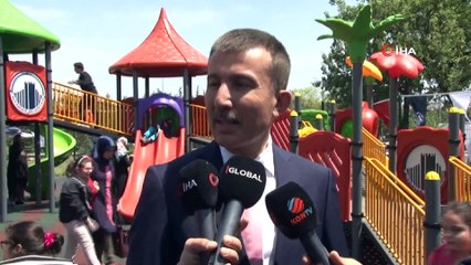 Engelsiz park yüzlerce engelli öğrencinin yüzünü güldürdü