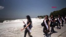 Denizli Güzeller, Pamukkale'ye Hayran Kaldı