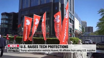 Trump administration restricts Huawei, 68 affiliates from using U.S. supplies