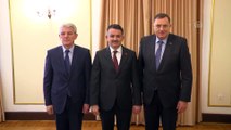 Bakan Pakdemirli, Bosna Hersek Devlet Başkanlığı Konseyi üyeleri ile bir araya geldi - SARAYBOSNA
