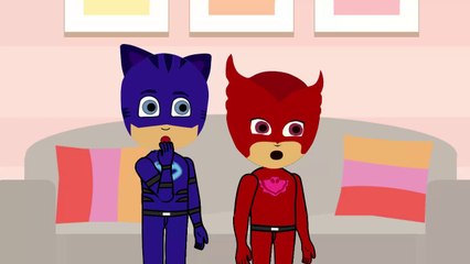 Cartoon Animation Rhymes Pj Mask Space Episode Video for Kids