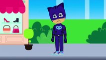 PJ MASK Shopping Clothes with Catboy Cartoon Animation for Girls