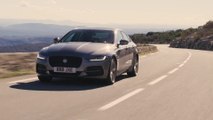 Jaguar XE S 180PS Diesel RWD Eiger Grey Driving in Southern France