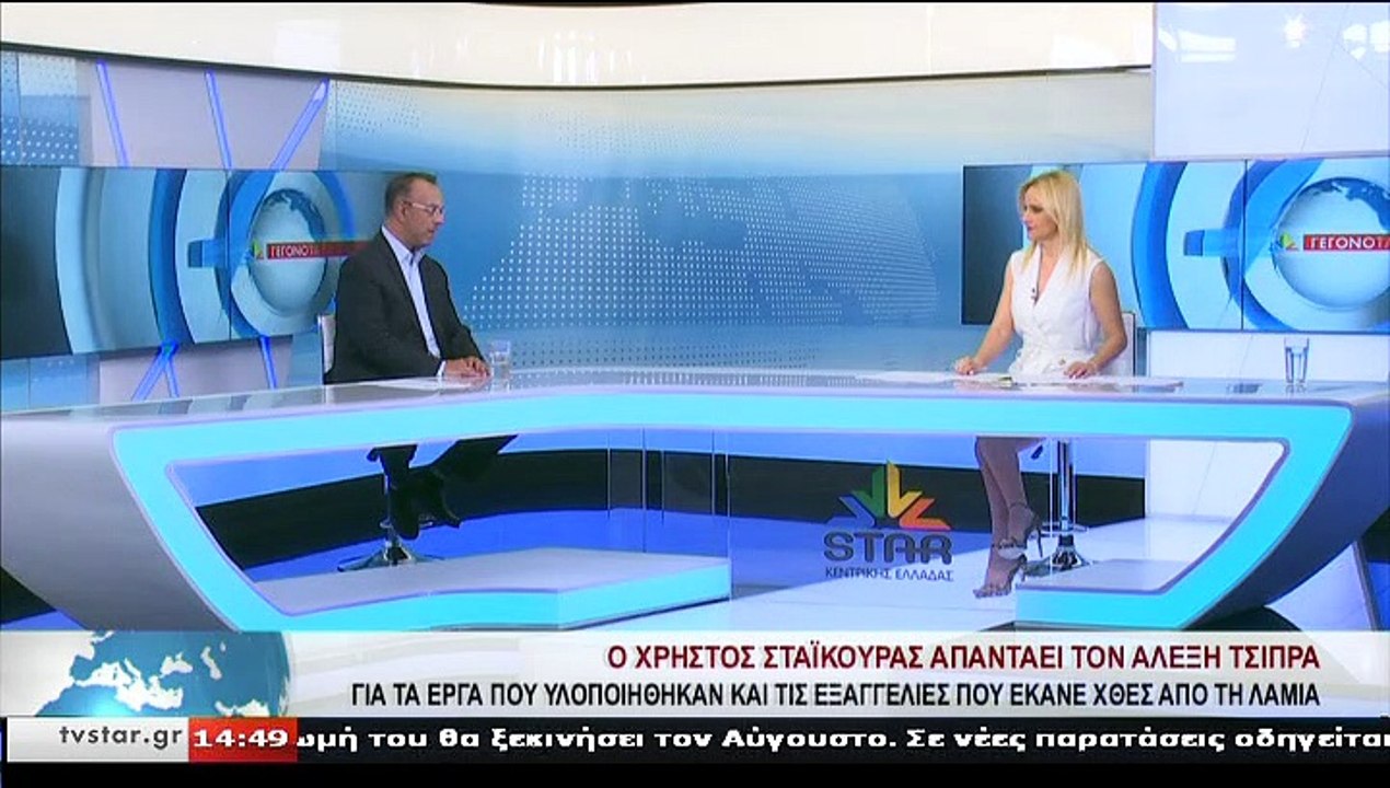 Ο Βουλευτής Ν.Δ. Φθιώτιδας, ΧΡ. ΣΤΑΪΚΟΥΡΑΣ, στο...
