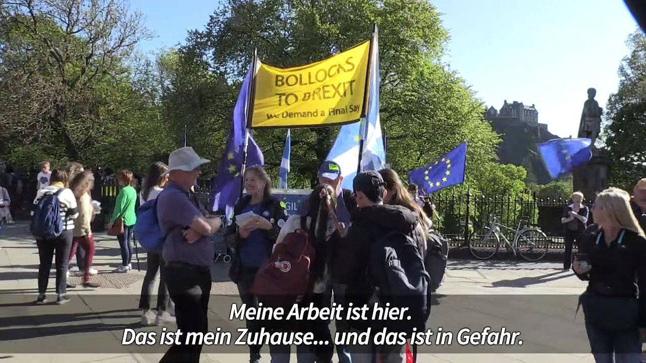 Brexit beunruhigt EU-Bürger in Schottland