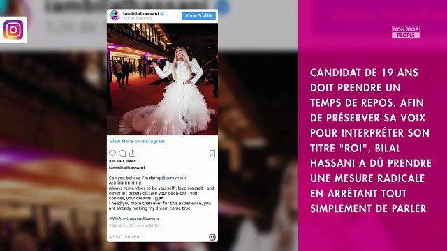 Eurovision 2019 - Bilal Hassani : cette décision radicale pour préserver sa voix
