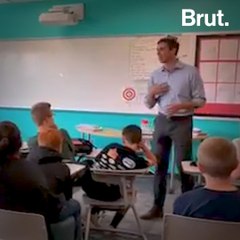 Middle Schooler Asks Beto O’Rourke About Gun Control