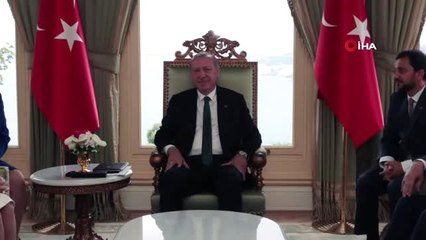 Cumhurbaşkanı Erdoğan, Rusya Federasyon Konseyi Başkanı Valentina Matviyenko'yu Kabul Etti