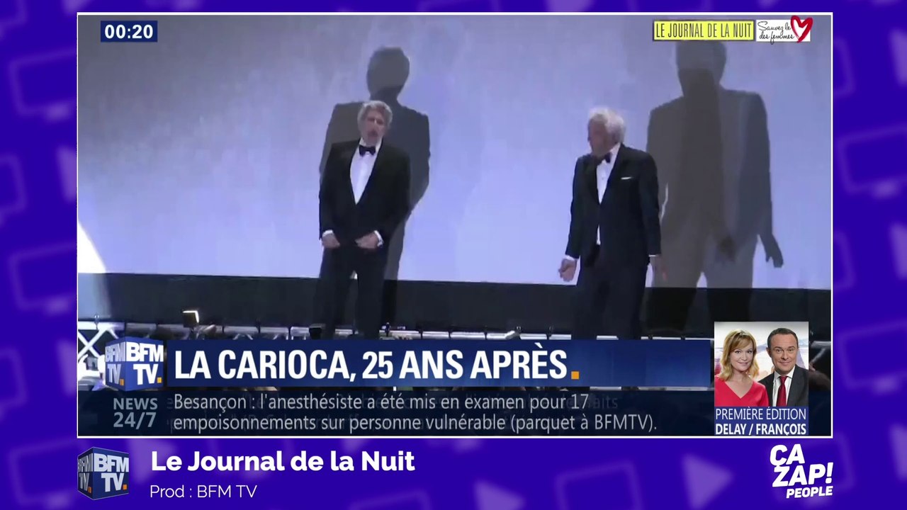 Alain Chabat et Gérard Darmon dansent la Carioca à Cannes !