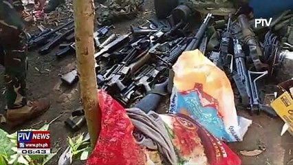 Mga armas at pamgpasabog, narekober sa Maguindanao