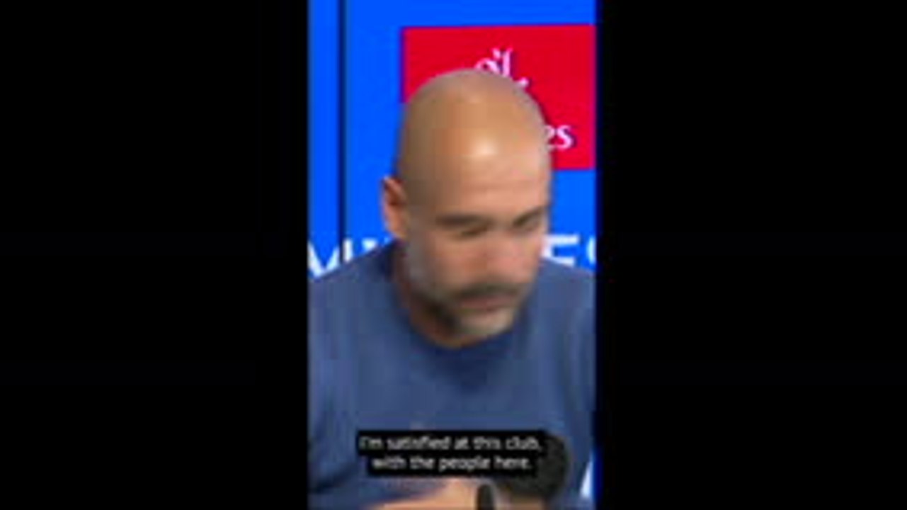 I'm not going to Juventus, I have a contract with Man City - Guardiola