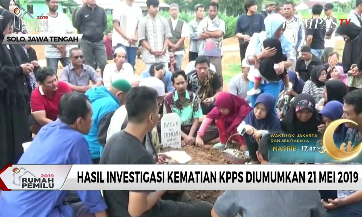 Hasil Investigasi Kematian KPPS Diumumkan 21 Mei 2019