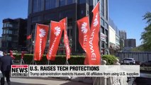 Trump administration restricts Huawei, 68 affiliates from using U.S. supplies