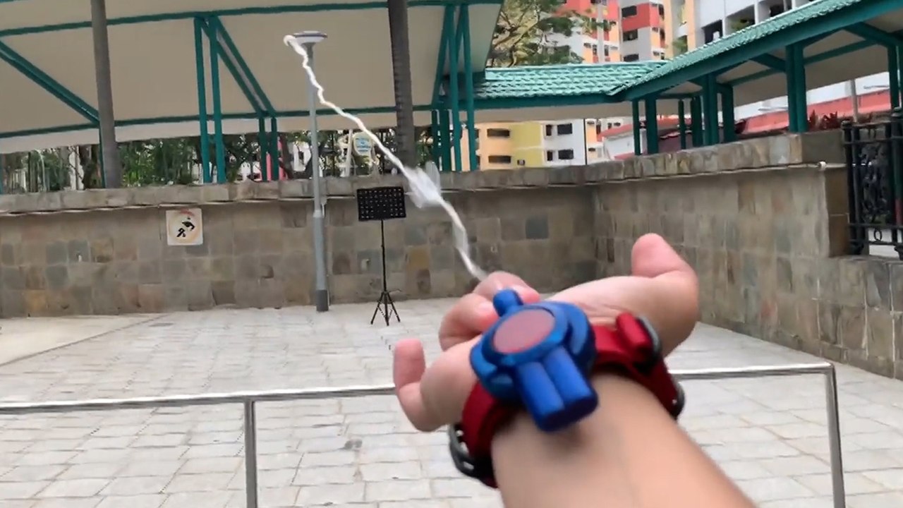 Man creates fully functional Spider-Man web shooter